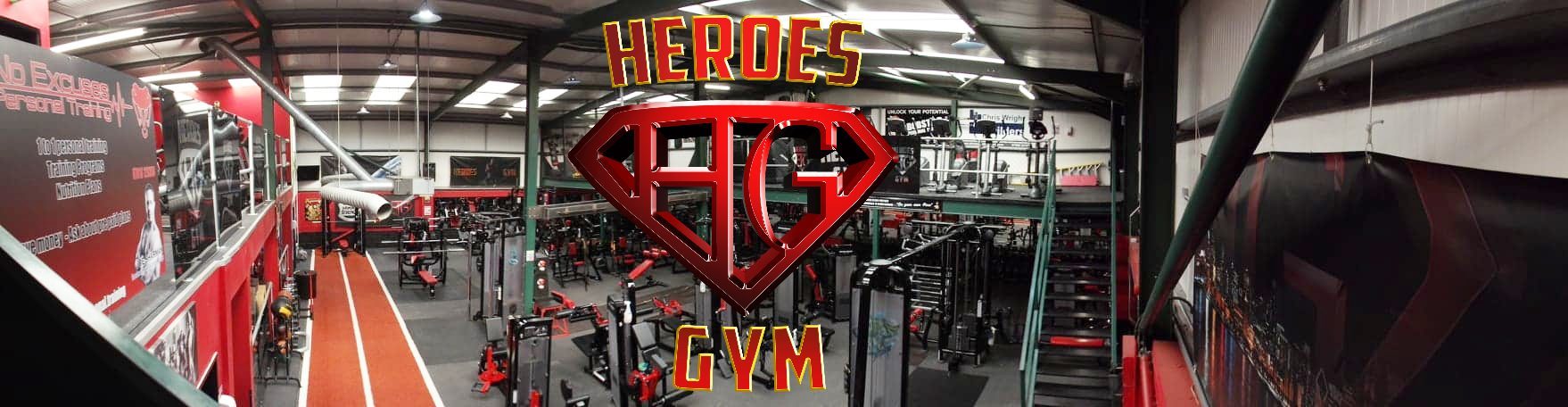 heroes gym banner spalding